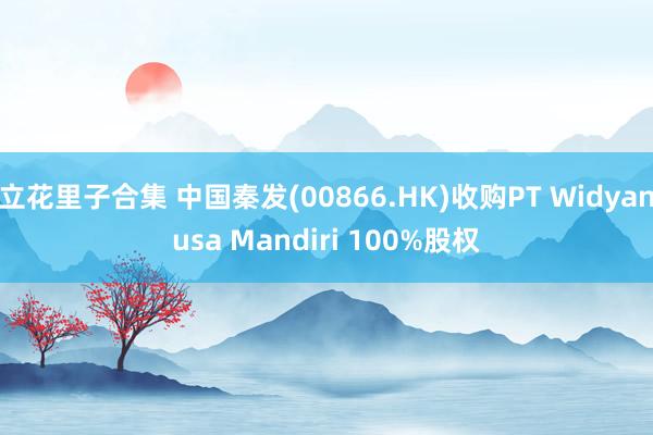 立花里子合集 中国秦发(00866.HK)收购PT Widyanusa Mandiri 100%股权